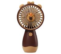 Ventilatore personale manuale, dispositivo USB ricaricabile portatile, Capibara Mono, piccolo e silenzioso, per viaggi estivi, campeggio, all'aperto, spiaggia, festival, sport, escursionismo