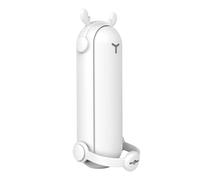 Ventilatore personale portatile, mini ventilatore personale | ventilatore 3 in 1 | Ventilatore da viaggio pieghevole, con batteria esterna, funzione torcia per i voy