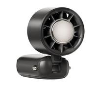 Ventilatore personale tascabile, display a LED, velocità regolabili, pieghevole, dispositivo di raffreddamento per viaggi, escursionismo, trucco, attività all'aperto, caldo, vacanze, shopping