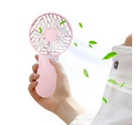 Ventilatore personale USB a 3 velocità, con gancio, batteria da 1200 mAh, silenzioso, 3500-6500 giri/min, per bambini, adulti, studenti, viaggi, camera da, posto di lavoro, spiaggia, dormitorio