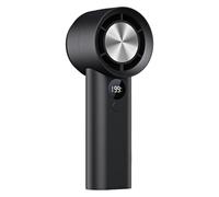 Ventilatore personale - Ventilatore portatile | Ventilatore elettrico personale | Ricarica USB a mano con oscillazione di raffreddamento | Display digitale Forniture per clima caldo deve avere con 199