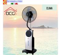 Ventilatore Piantana Colonna Nebulizzatore TOUCH AntiZanzare Ghiaccio Telecomand [EEK: A+++]