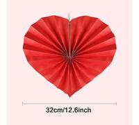 Ventilatore pieghevole a forma di cuore set di otto comodo per ogni occasione de