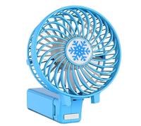 Ventilatore pieghevole per viaggio,Ventilatore portatile pieghevole - Ventilatore personale da viaggio pieghevole a 3 velocità - Ventilatore a mano intelligente alimentato a batteria, pratico per