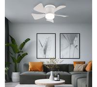 Ventilatore Plafoniera Lampada Sala Pranzo Vor-Rücklauf Cct Telecomando LED [EEK: Inaditato]