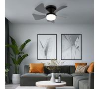 Ventilatore Plafoniera Lampada Sala Pranzo Vor-Rücklauf Cct Telecomando LED [EEK: Inaditato]