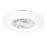 Ventilatore Plafoniera LED 45 W Zephir Luce RGB Telecomando 6 Velocità