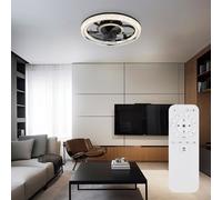 Ventilatore Plafoniera Regolabile Telecomando Vor-Rücklauf Timer LED 48cm [EEK: Non valutato]