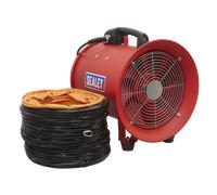 Ventilatore Portatile Ø250Mm Con Tubo Da 5M - Sealey VEN250 Nuovo