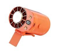 Ventilatore Portatile A Cintura - Mini ricaricabile raffreddamento silenzioso,Mini Ventilatore da Vita Clip,Per casa camera da ufficio scuola scrivania auto passeggino campeggio all'aperto spiaggia pi