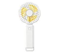Ventilatore Portatile A Mano - 3 Velocità Regolabili, Raffreddatore, Asciugatore Trucco Ciglia | Mini Ventilatore A Mano | Per Uomo Bambini Casa Ufficio Scuola Esterno Viaggio Escursioni Campeggio