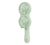 Ventilatore Portatile A Mano, Ventaglio Manuale Elettrico, Dispositivo Di Raffreddamento Ricaricabile USB Per Jogging Spiaggia Giardinaggio Pesca Palestra Escursionismo Barbecue Esterno