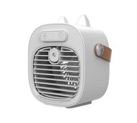 Ventilatore Portatile A Ventilazione Personale Ricaricabile USB 3 Velocità | Raffrescatore Personale Da Scrivania Per Ufficio Camera Da Letto Interno Esterno Spiaggia