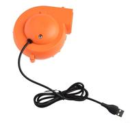 Ventilatore portatile alimentato USB per costumi gonfiabili Giocattoli ABS Materiale 6V 3W 0.8A 5.58m/s Volume d'aria