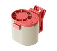 Ventilatore Portatile Clip-ön, Con Rotazione A 360 Gradi, 7,2x9x6,5 Cm, Ventola Ricaricabile Ruotabile A 360°, Ventilatore Portatile Senza Lama, Controllo Del Flusso D'aria Adattabile, Per Spostamenti