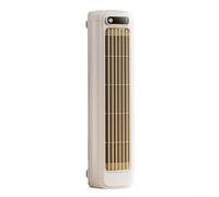 Ventilatore portatile compatto con batteria ricaricabile da 2000 mAh, offre dodici ore di autonomia più tre velocità del vento per un raffreddamento silenzioso su scrivania o parete in bianco