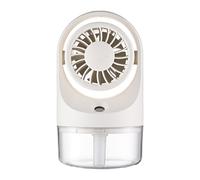 Ventilatore Portatile con Batteria Ricaricabile e Acqua Spray Nebulizzatore per [EEK: A]