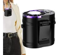 Ventilatore portatile con clip di dimensioni | Gadget di raffreddamento ricaricabile Usb a flusso d'aria variabile, ventilatore a clip per cintura di lavoro, per cantare all'aperto, ufficio