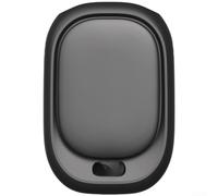 Ventilatore portatile con clip in vita, con motore silenzioso senza spazzole e display a LED con potenza da 2000 mAh per un comfort tutto il giorno in estate con finitura nera (nero)