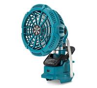 Ventilatore portatile con grande clip, compatibile con la batteria al litio Makita 18V LXT, ventilatore da tavolo alimentato a batteria con 3 impostazioni di velocità (la batteria non è inclusa)