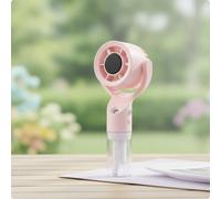 Ventilatore Portatile con Nebulizzatore D'acqua Nebulizzante per Spiaggia