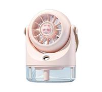 Ventilatore Portatile con Nebulizzatore,Silenzioso Ricaricabile Portatile,Per Casa Camera Ufficio Scuola Dormitorio Esterni - per Ufficio, Casa, Estate, Esterno, Viaggio, Campeggio, , Escursioni,
