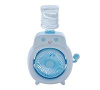 Ventilatore Portatile Con Nebulizzazione,Umidificatore spray USB ricaricabile da tavolo - Ventilatore Nebulizzatore Personale Con Serbatoio D'Acqua | Per Comodino, Dormitorio, Ambienti Esterni, Camera