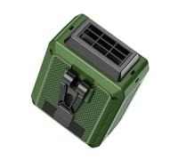 Ventilatore Portatile da Esterno da 4000 mAh Ricaricabile a 5 Livelli con Vento Forte Appeso al Collo 16000 Giri/min condizionatore Fresco per Sport da Lavoro Clip a Mani libere