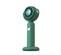 Ventilatore portatile da mano, Mini ventilatore portatile USB-C ricaricabile Silenzioso vento forte multicolore