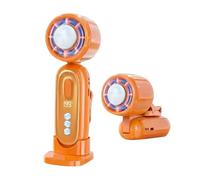 Ventilatore Portatile Da Viaggio | 199 Velocità Display LED Pieghevole | Mini Ventilatore a Batteria Ricaricabile | per Viaggi Estate Campeggio Spiaggia Escursionismo Pesca Outdoor Ufficio Camera da