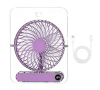 Ventilatore Portatile Da Viaggio Dispositivo USB Pieghevole Trasparente a 5