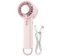 Ventilatore Portatile da Viaggio - Mini Ventola Portatile - Potente 3 Modalità Silenzioso Con Luce Per Esterno Casa Scrivania Auto Camera Da Letto Spiaggia Golf