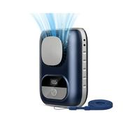 Ventilatore Portatile da Vita, 4000 MAh, Ventilatore da Collo, Vento Potente per Raffreddamento Domestico/Esterno, 10500 Giri/Min, Display A LED,