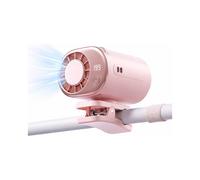 Ventilatore Portatile da Vita con Clip di Sicurezza, Ventilatore Portatile con Display A LED per Uomo e Donna, Casa, Viaggi, Campeggio B