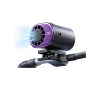Ventilatore Portatile da Vita con Clip di Sicurezza, Ventilatore Portatile con Display A LED per Uomo e Donna, Casa, Viaggi, Campeggio D