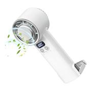 Ventilatore Portatile | Dispositivo ad Aria Personale con Display Digitale e 100 Velocità,Batteria da 4000mAh, Ventaglio Portatile Mini | per Viaggi Vacanza Crociera Spiaggia Campeggio Outdoor Escursi