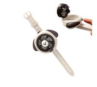 Ventilatore Portatile: Dispositivo Di Raffreddamento 'aria A Forma Di Orologio A 3 Velocità, Ventilatore Personale Con Cinturino, Piccoli Ventilatori Portatili Ricaricabili Con Cinturino Da Polso