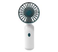 Ventilatore portatile elettrico, ricaricabile tramite USB, ventilatore portatile con 3 velocità, ventilatore tascabile leggero e silenzioso, ventola di raffreddamento personale per posto di lavoro