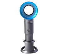 Ventilatore portatile, gadget di raffreddamento a 3 velocità senza lama, piccoli ventagli personali da viaggio, per donne, bambini, interni, esterni, viaggi, trucco, escursionismo, campeggio, spiaggia