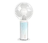 Ventilatore portatile - Il dispositivo di raffreddamento personale portatile fornisce un raffreddamento senza fili, profilo elegante del flusso d'aria, 17 cm di altezza + 8,3 cm di larghezza + 5,2 cm