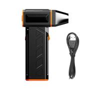 Ventilatore portatile Jet Fan senza spazzole Asciugatore per auto Ventilatore Turbo Ventilatore 120000 giri/min Strumento di pulizia tastiera regolabile ad alta velocità con