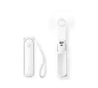VENTILATORE PORTATILE JISULIFE Life8 Plus, 1,2 W, Bianco