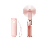 VENTILATORE PORTATILE JISULIFE Life8 Plus, 1,2 W, Rosa