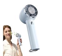 Ventilatore Portatile Manuale | Forniture Raffreddamento Ghiaccio - Ventilatore Personale Da Esterno | Per Viaggio Campeggio Escursionismo Trekking Spiaggia Picnic Dormitorio Ufficio Palestra Shopping