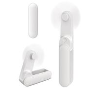 Ventilatore Portatile, Mini Ventilatore USB Ricaricabile, Max 14ore Ventilatore da Tavolo Pieghevole, Ventilatore Silenzioso e Potente, Ventilatore da Scrivania per Viaggi, Ufficio, Campeggio, Regalo