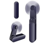 Ventilatore Portatile, Mini Ventilatore USB Ricaricabile, Max 18ore Ventilatore da Tavolo Pieghevole, Ventilatore Silenzioso e Potente, Ventilatore da Scrivania per Viaggi, Ufficio, Campeggio, Regalo