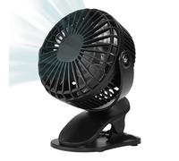 Ventilatore Portatile - Modello Da Scrivania A Morsetto A Batteria Di Raffreddamento Silenzioso, Ventilatore Rotante Compatto, Unità Di Flusso D'aria Regolabile In Potenza Lunga Durata