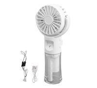 Ventilatore Portatile Multi Velocità con Funzione Nebulizzatore Acqua per Raffr [EEK: A]