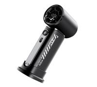 Ventilatore portatile multifunzione con display digitale di raffreddamento 3600 mAh ABS Texture adatto per viaggi ufficio e uso esterno portatile USB ricaricabile