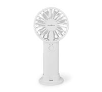 Ventilatore portatile Nedis FNHH1WT 2 velocità supporto integrato bianco